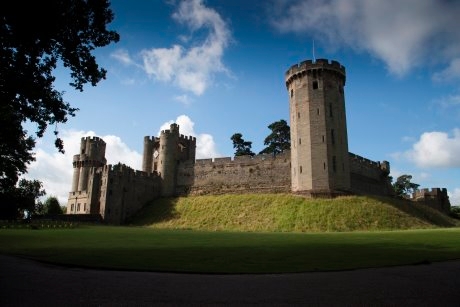 The East Front of Warwick Castle